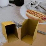 Hot dog box - food grade craft board 6x3x2 inch - Image 2