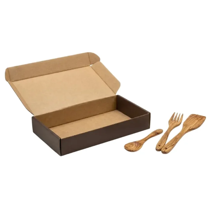 Dark Brown color corrugated Box - 15.25 X 6 X 2.5 inch Dark Brown Corrugated Mailer Box - 15.25x6x2.5 Inch - Image 1