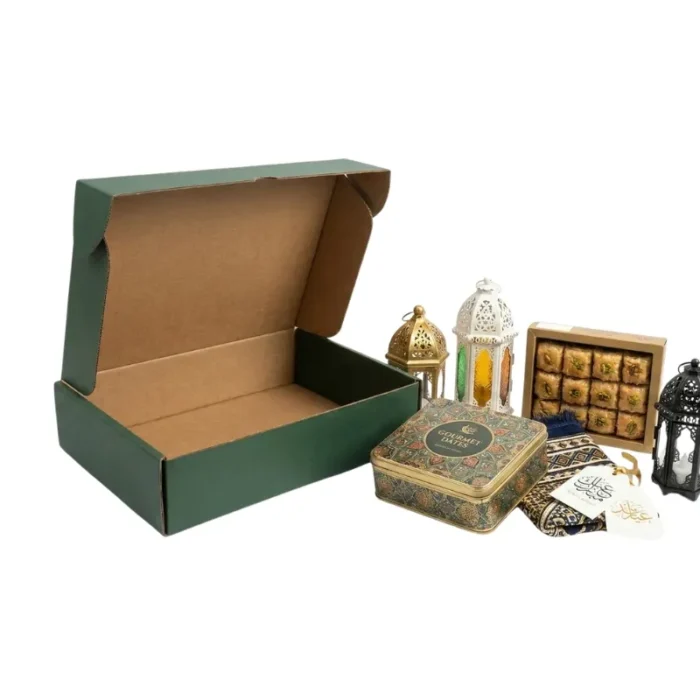 Green color corrugated Box - 12 X 6 X 2.25 Inch Premium Forest Green Corrugated Mailer Box - 12x6x2.25 Inch - Image 1