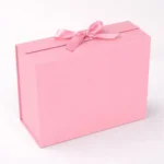 Pink Folding Gift Box - 11x8x3.5 Inch - Image 2