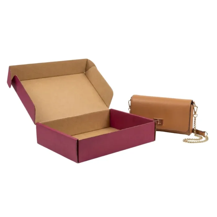 Premium Red Corrugated Mailer Box - 10.5x7.5x2.5 Inch - Image 1