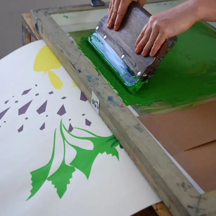 Screen print on paper Screen Printing - Image 1