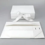 White Folding Gift Box - 11x8x3.5 Inch