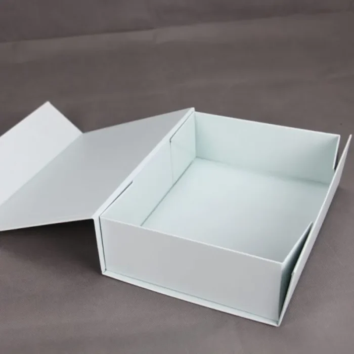 White Folding Gift Box - 11x8x3.5 Inch - Image 3