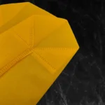 Yellow Non-Woven Shopping Bag – 14H×12L×7W Inch - Image 3