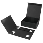 Black Folding Gift Box - 11x8x3.5 Inch
