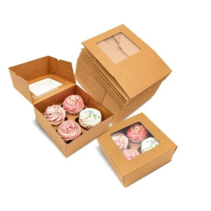 Craft 4 cupcakes box