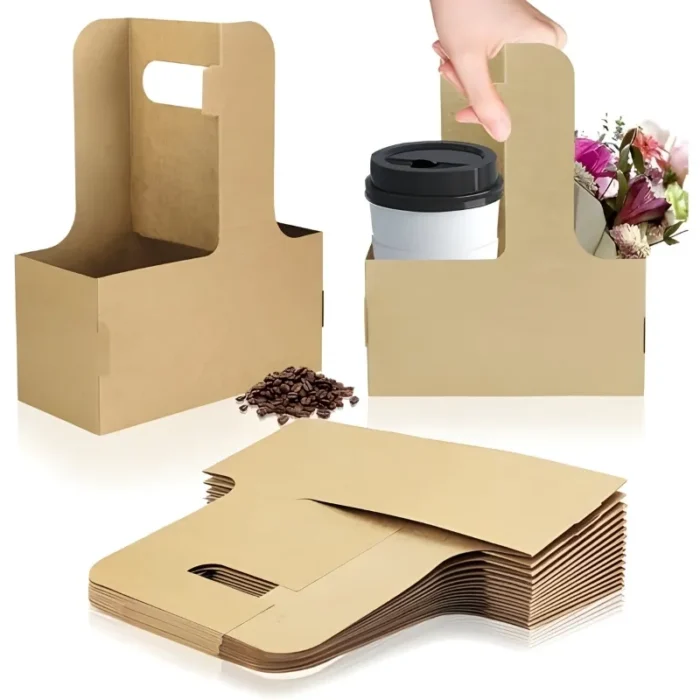 Craft Board 2-Cup Holder Carrier – 250gsm - Image 2