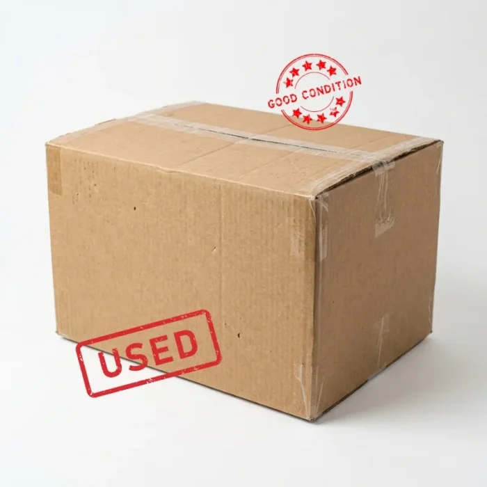 5 ply Used Boxes Clean & Unprinted Used Boxes (21x16x12 Inch) – 5-Ply Corrugated Storage Cartons - Image 1