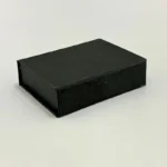 Black magnetic book-style Custom USB Drive Gift Box with custom inner