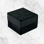 Black Velvet Ring Box