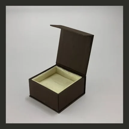 Brown Cardboard Ring Box