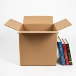 A pristine new brown corrugated boxes unit measuring 16x16x16 inches