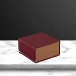Red & Orange Cardboard Ring Box