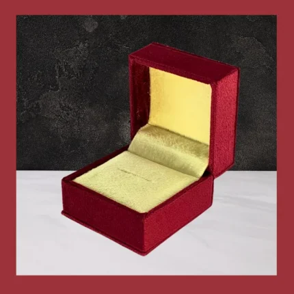 Red Velvet Ring Box