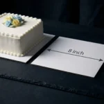 8 inch square white laminated cake board with 3mm thickness
