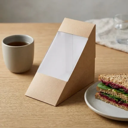 kraft-triangular-sandwich-box-wedge