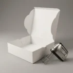 Massive 16x16x4 inch white cake box made of rigid 350gsm ivory board
