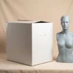 White Gloss Moving Box measuring 19.5x24.5x25.5 inches