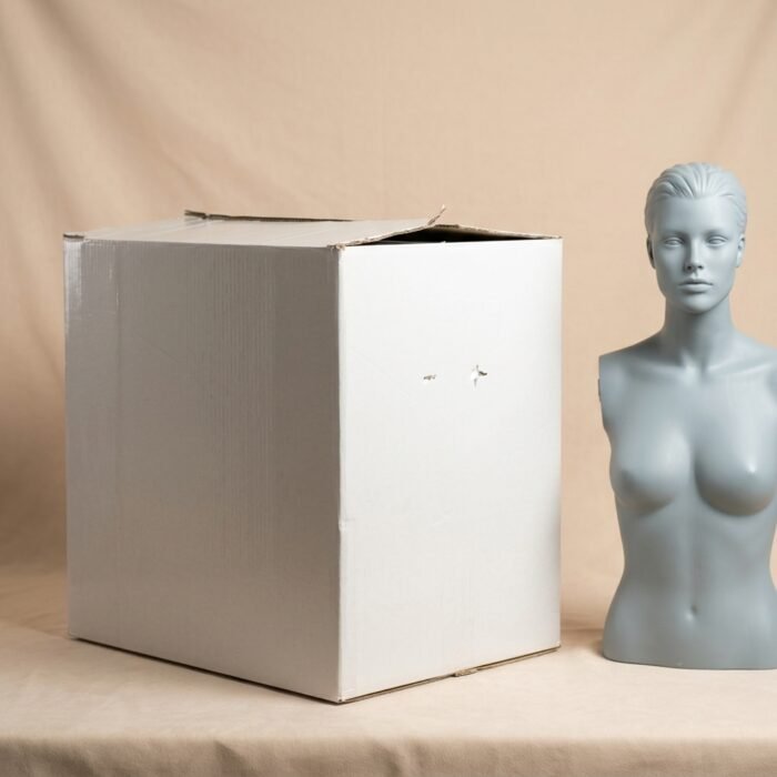 White Gloss Moving Box measuring 19.5x24.5x25.5 inches