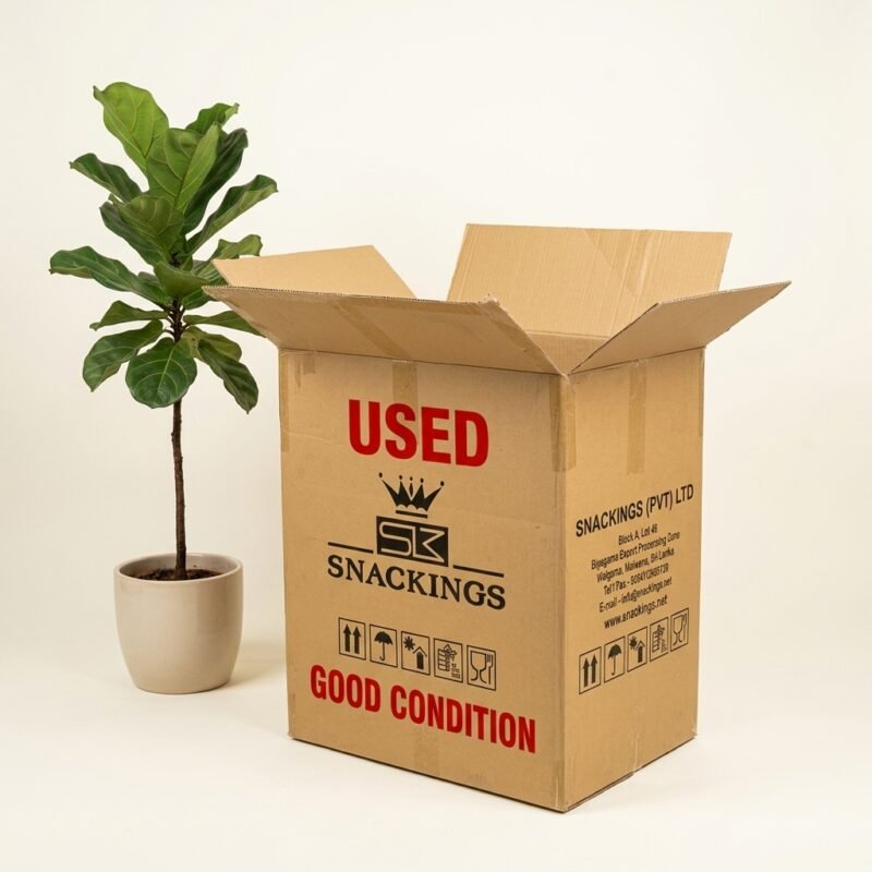 Craft brown used boxes measuring 22x16x27 inches